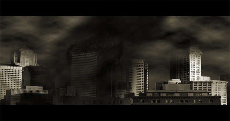 Twister in the City Photoshop Tutorial Twister in the City Photoshop Tutorial