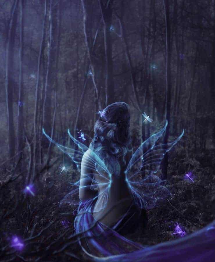 make the  how in Fairy photoshop   Woods fairy Tutorial Tutorials Photoshop to  wings Photoshop Blurs on