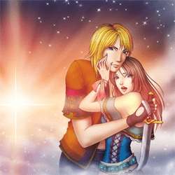 Romantic Couple Painting