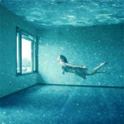 Breathtaking Underwater Apartment Photo Manipulation