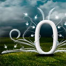 Elegant Typography on Vista Background