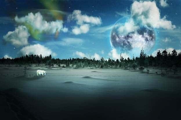 How to Create a Fantasy Winter Scene in Photoshop