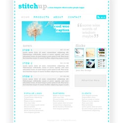 Design a Web Template using the “960 Grid System”
