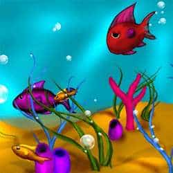 Seascape Painting Part II: Creating the Fish and Finishing the Picture