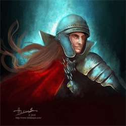 Painting a Fantasy Warrior in Photoshop