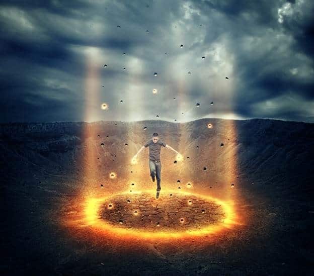 “The Controller” - Create this Floating Superhero Scene with Sci-Fi Lighting Effects in Photoshop