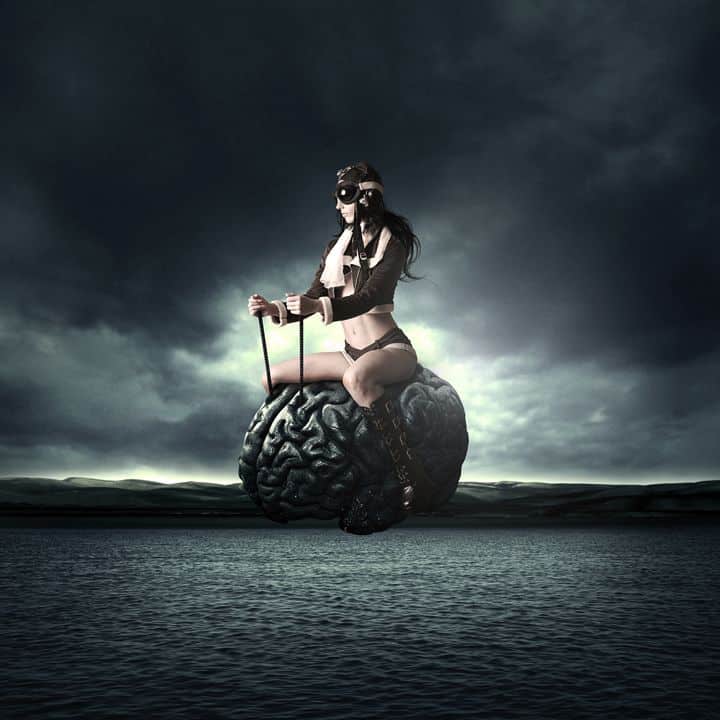 How to Create a Surreal Flying Brain Photo Manipulation in Photoshop
