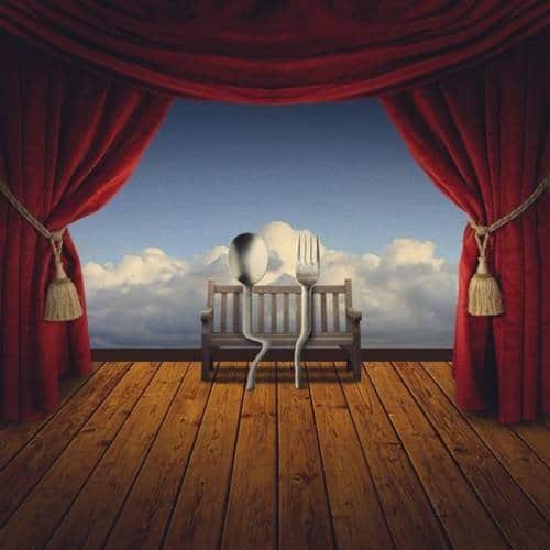 Create a Romantic Cutlery Artwork Inspired by Salvador Dali