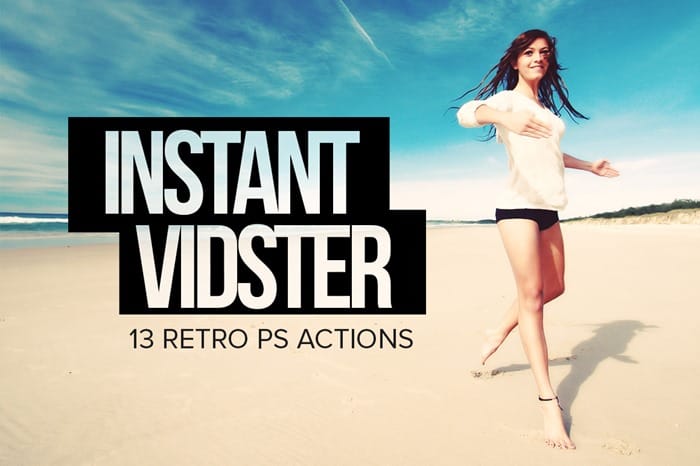 Freebie: Instagram Video Photoshop Actions (Stinson, Vesper, etc)