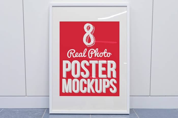 Free Download: 3 Real Photo Poster Mockups