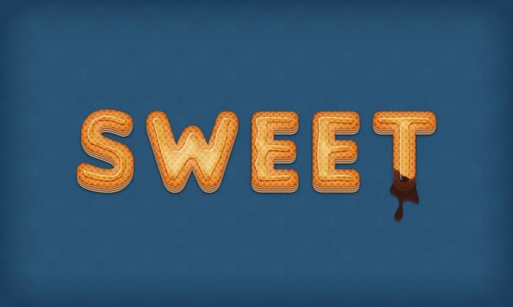 Turn Regular Text into Delicious Wafer Typography