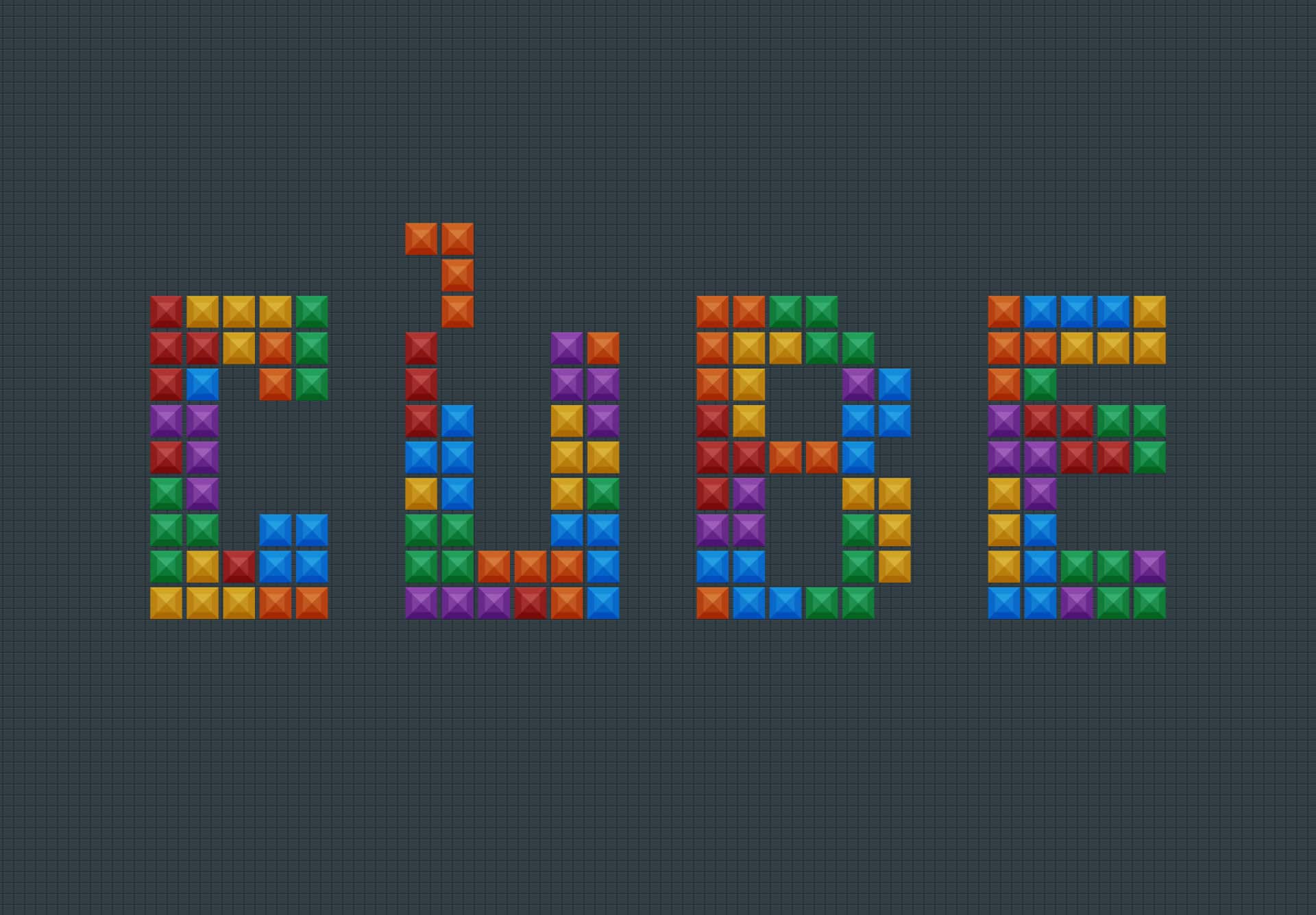 Create a Tetris Tile Text Effect in Photoshop