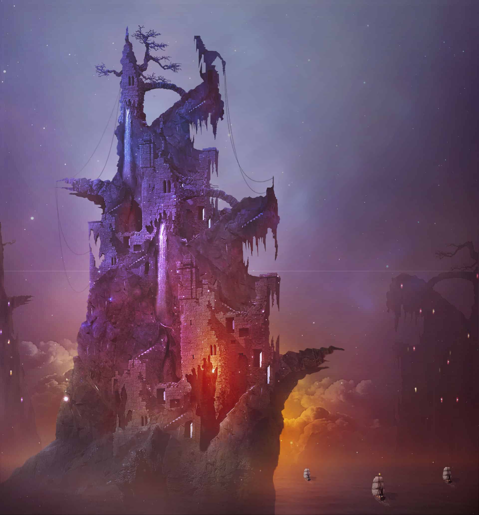 How to Create a Surreal Pirate House Photo Manipulation in Photoshop