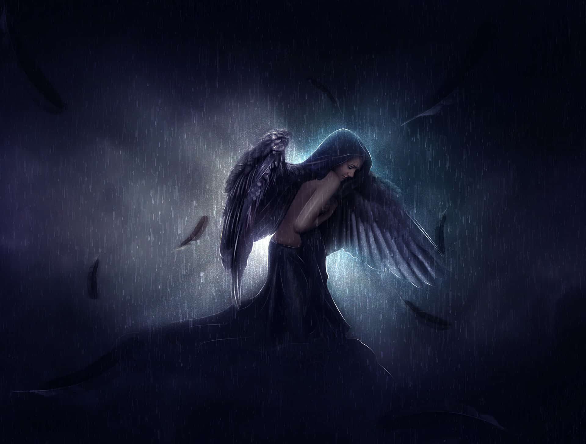 Create An Emotional Photo Manipulation Of A Sad Angel In Photoshop