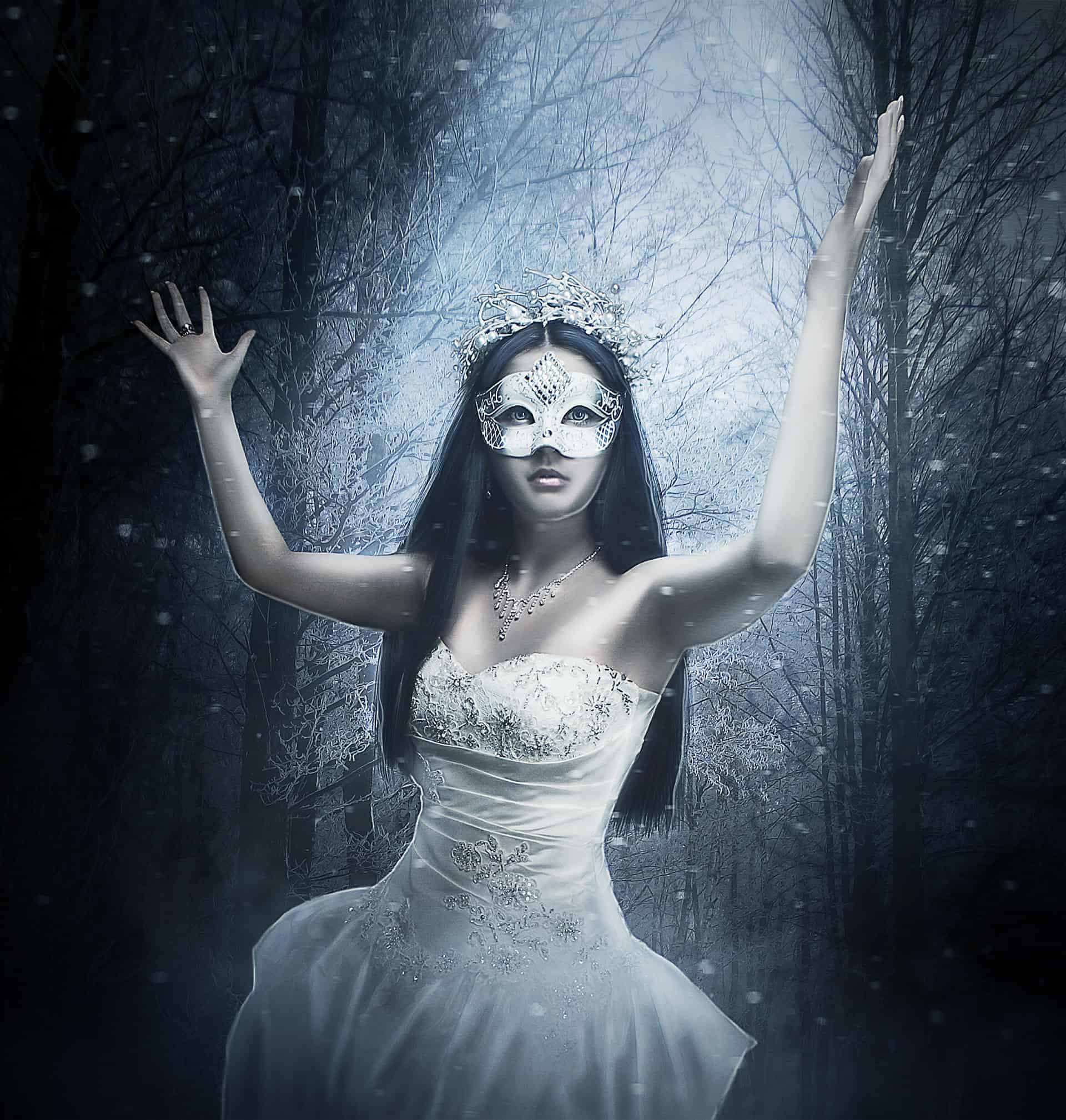 How to Create a Stunning Winter Princess Artwork in Photoshop