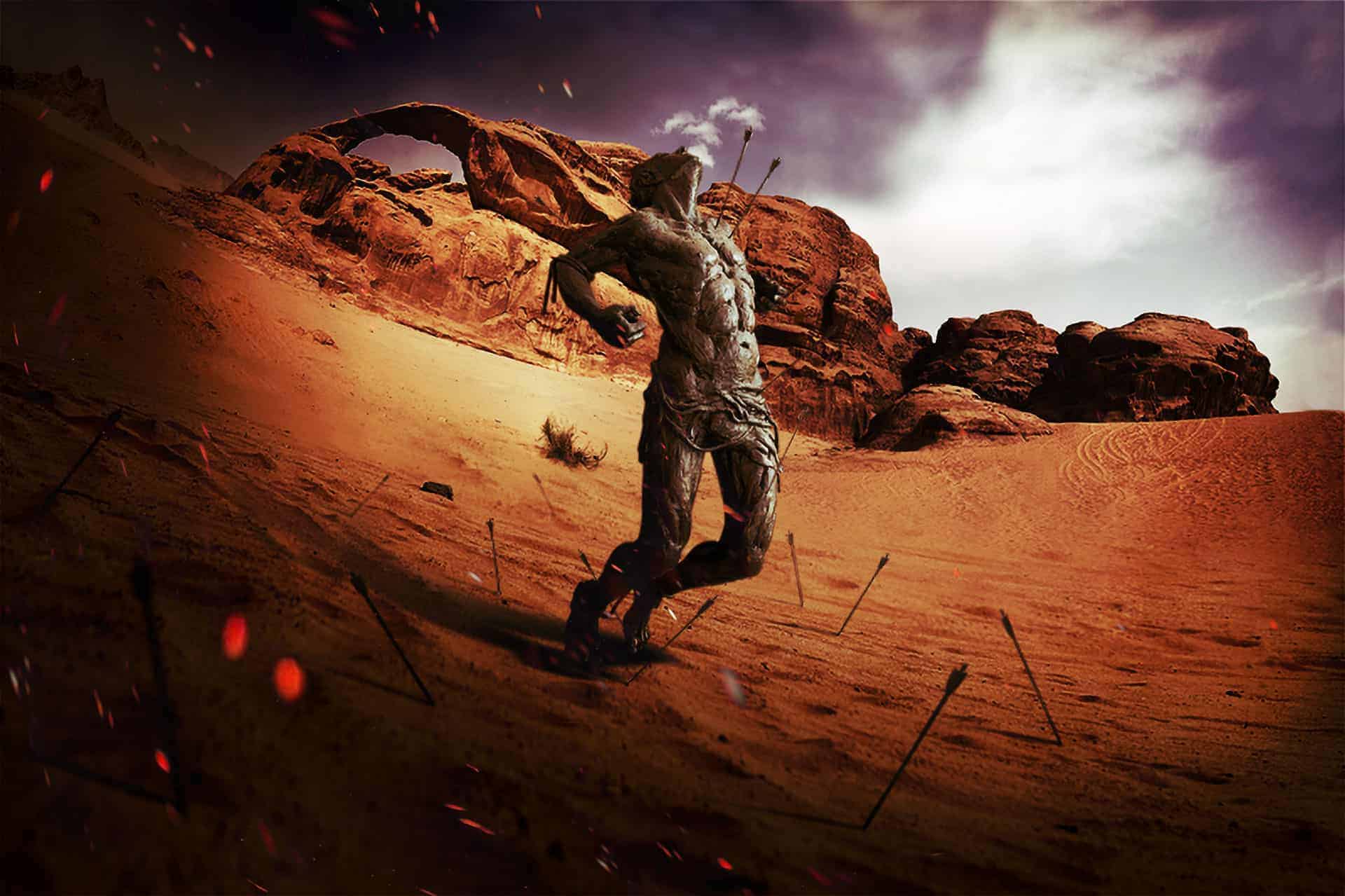 How to Create a Dramatic Fisheye Spartan Scene with Photoshop