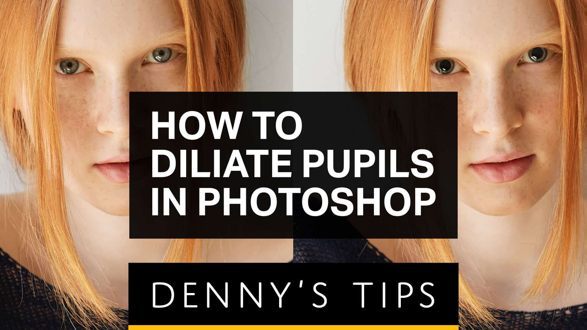 Dilate the Pupils for Better Portraits