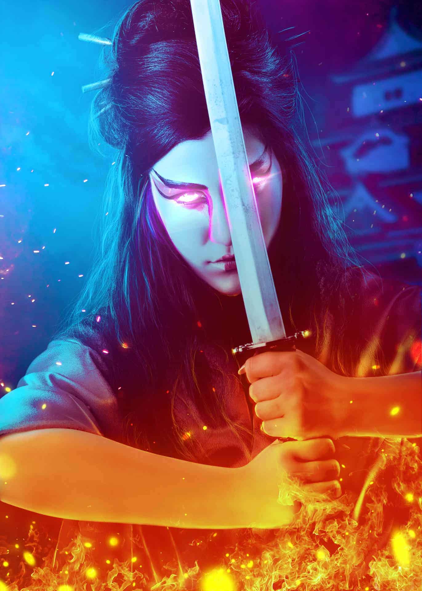 How to Create a Samurai Photo Manipulation with Photoshop
