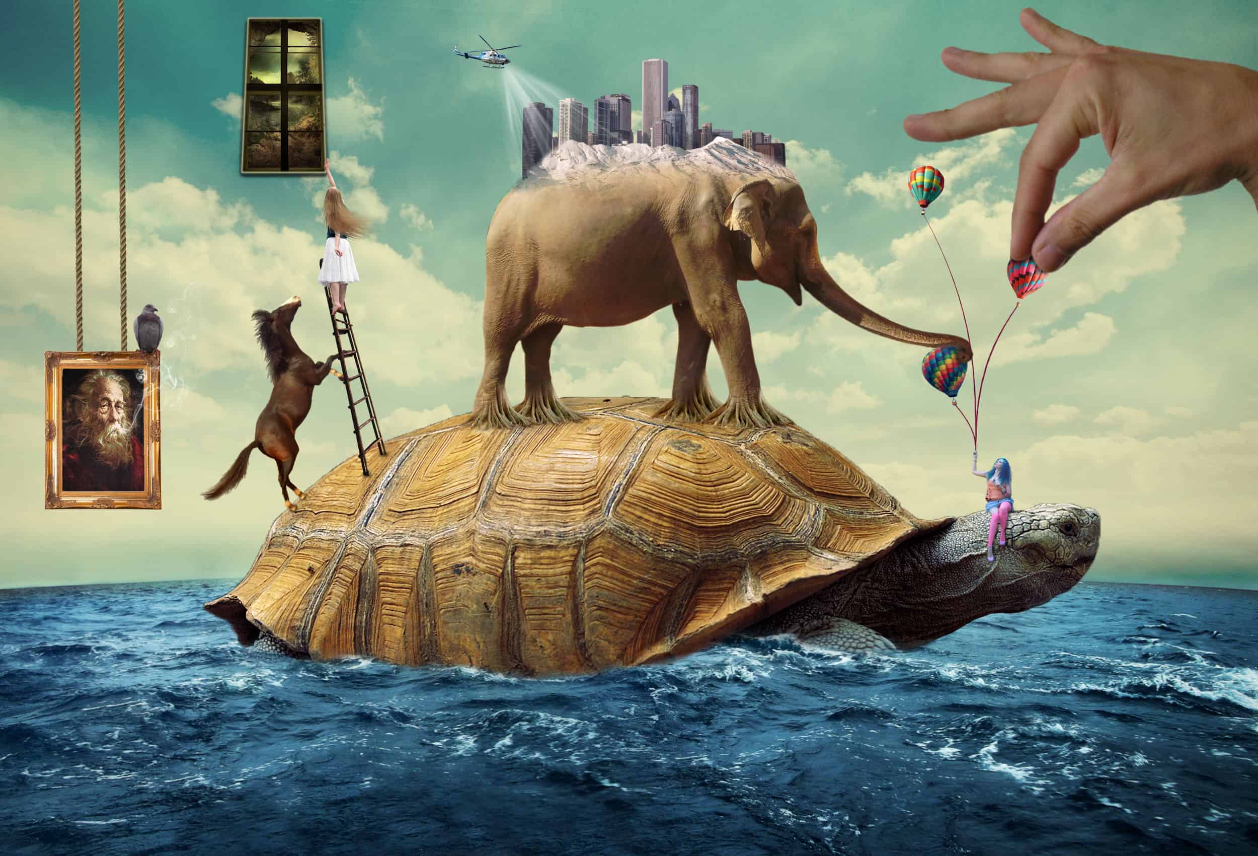 How to Create a Surreal Scene Full of Life in Photoshop