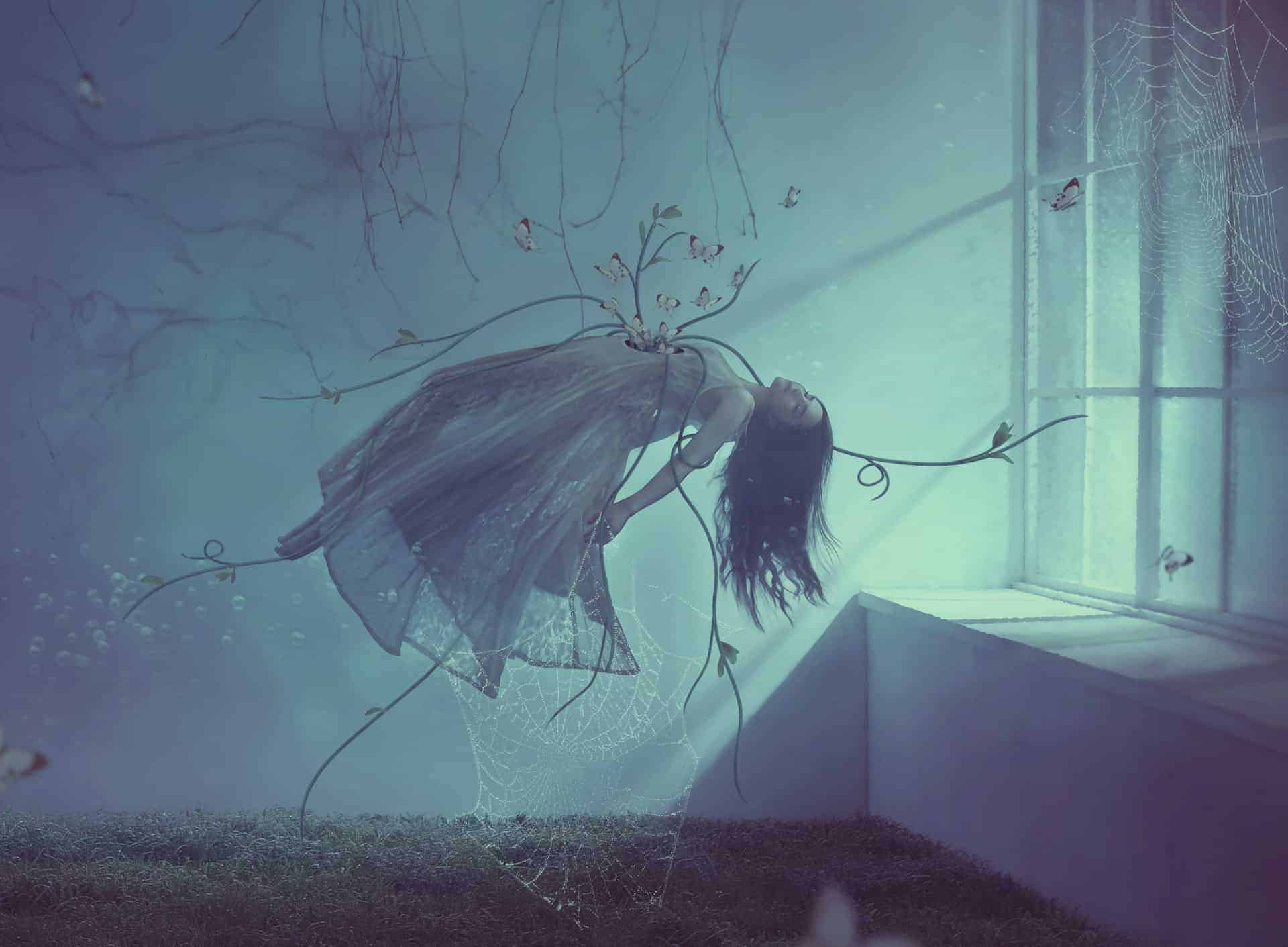 How to Create a Dreamy, Surreal Floating Photo Manipulation With Adobe Photoshop