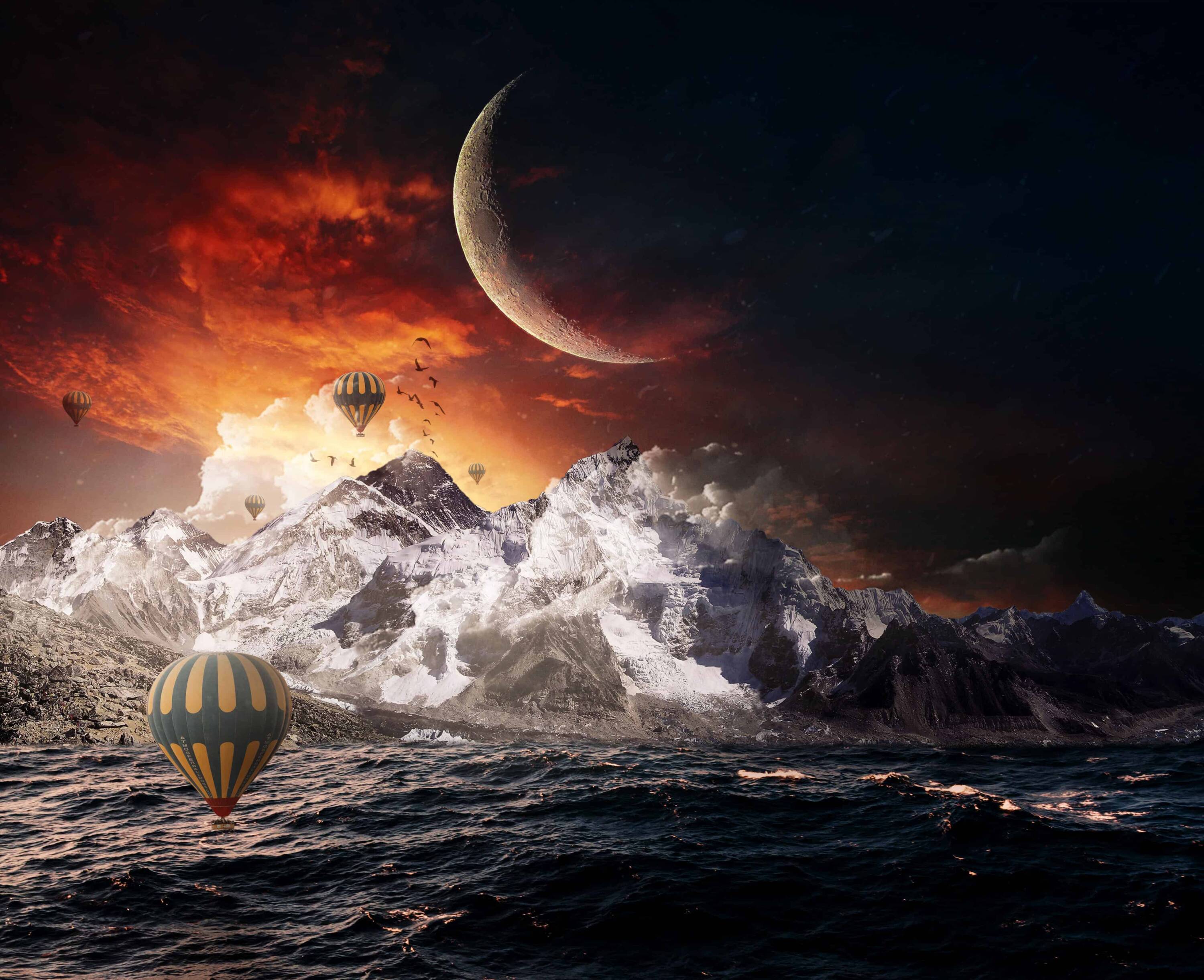 How to Create Magic Atmosphere in the Sky in Photoshop