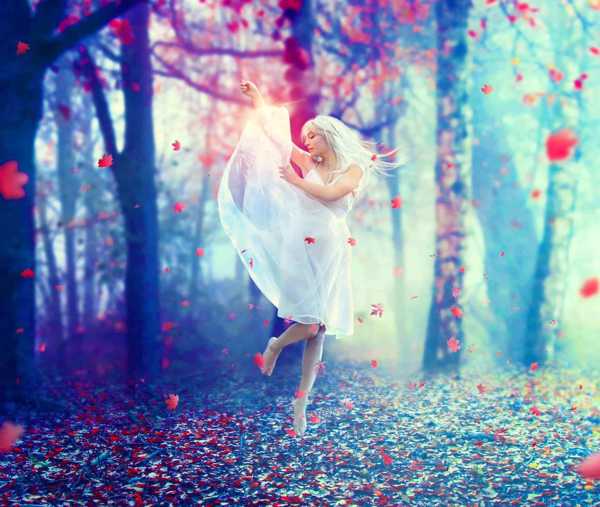Create a Photo Manipulation of an Emotional Dancer in a Forest