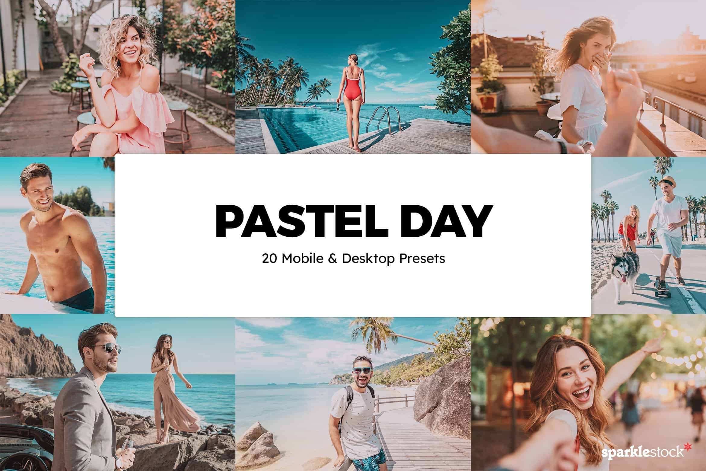 8 Free Pastel Day Lightroom Presets and LUTs