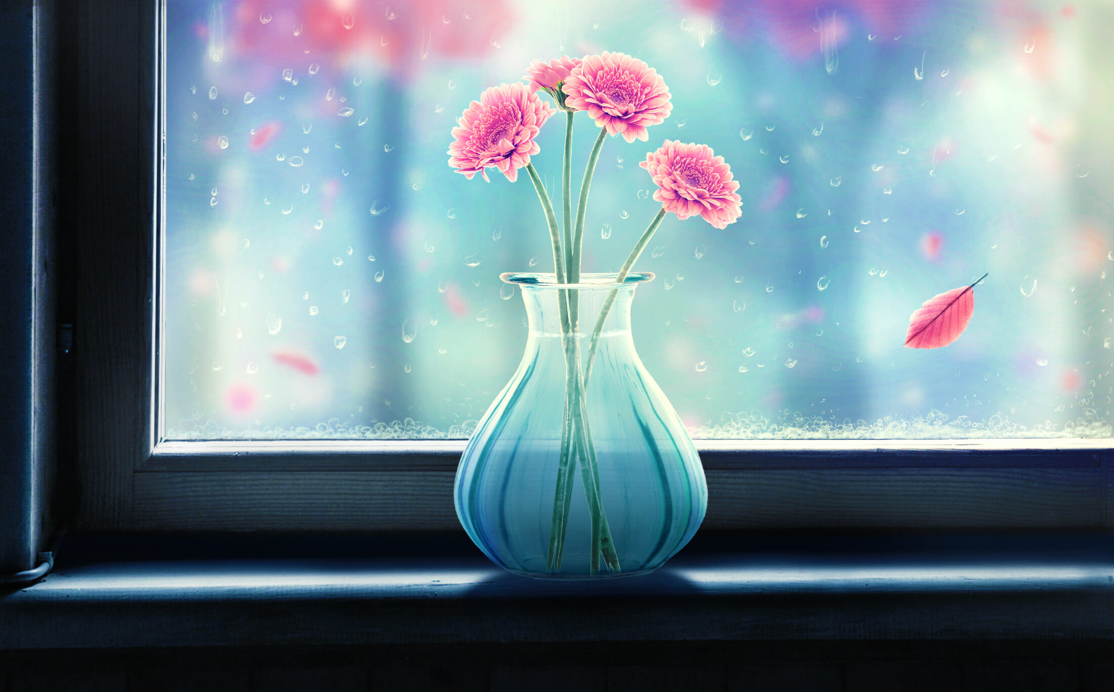 How to Create a Rainy Window Scene with Adobe Photoshop