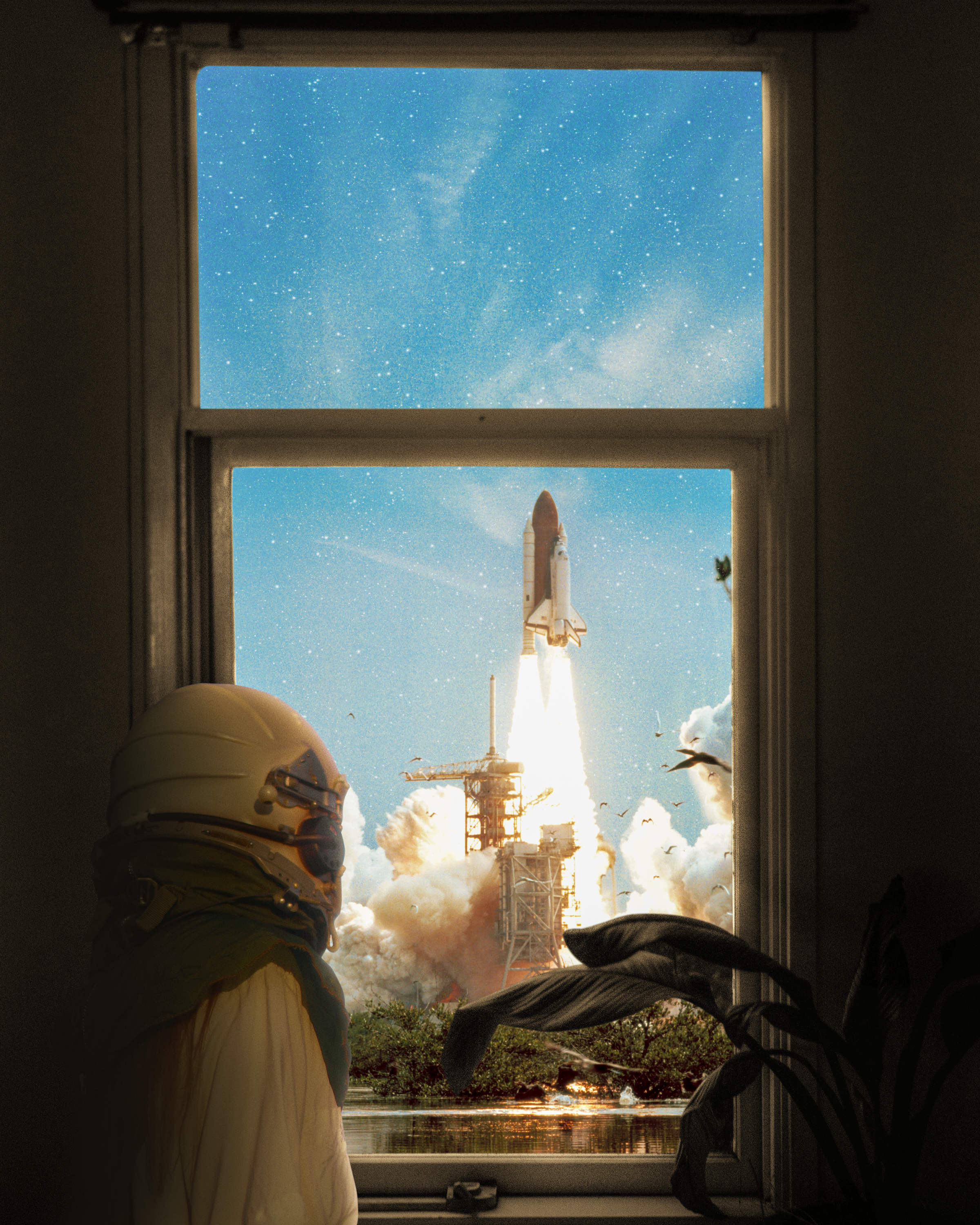 Someday - Rocketship Photoshop Tutorial