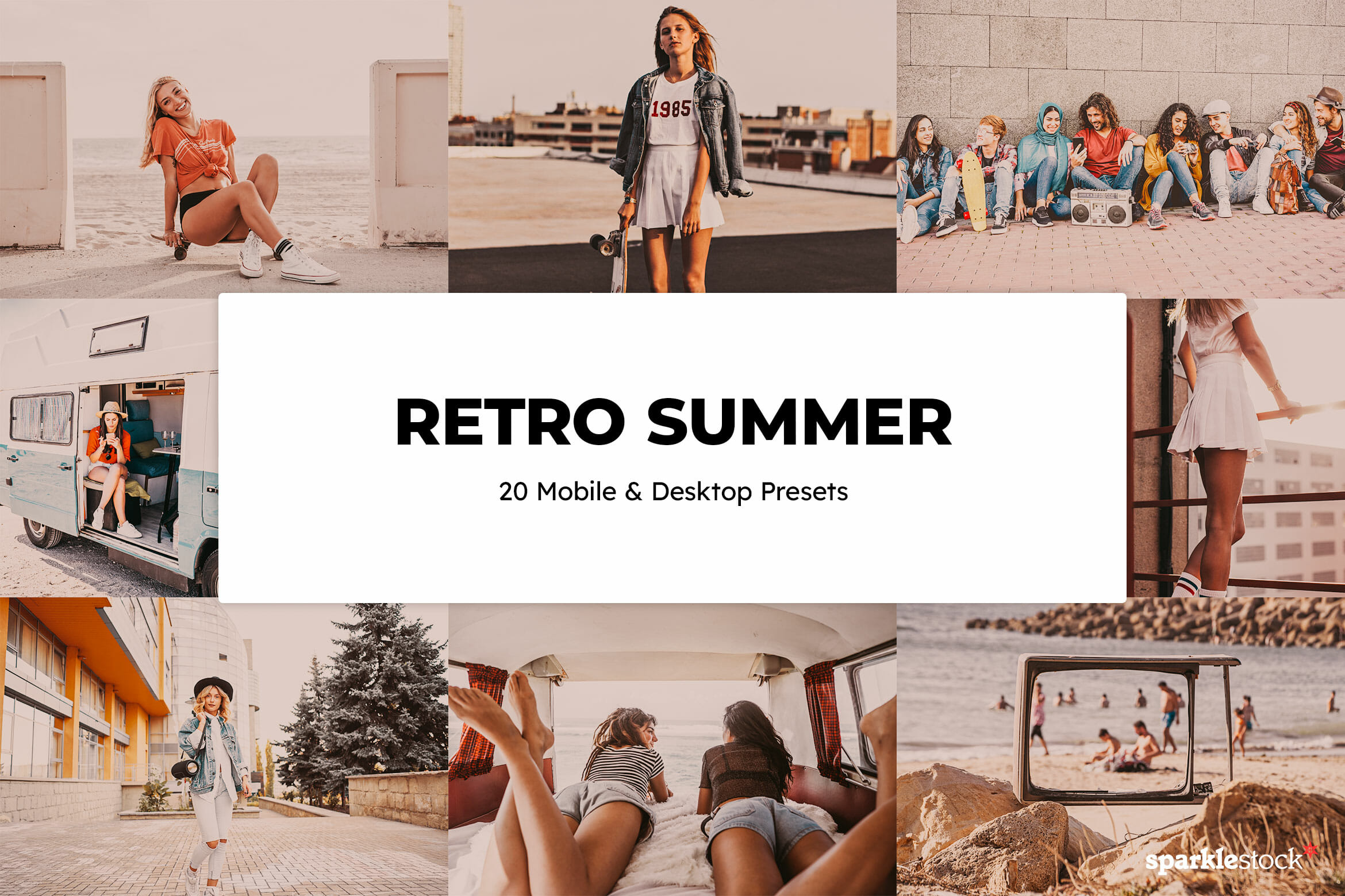 8 Free Retro Summer Lightroom Presets and LUTs