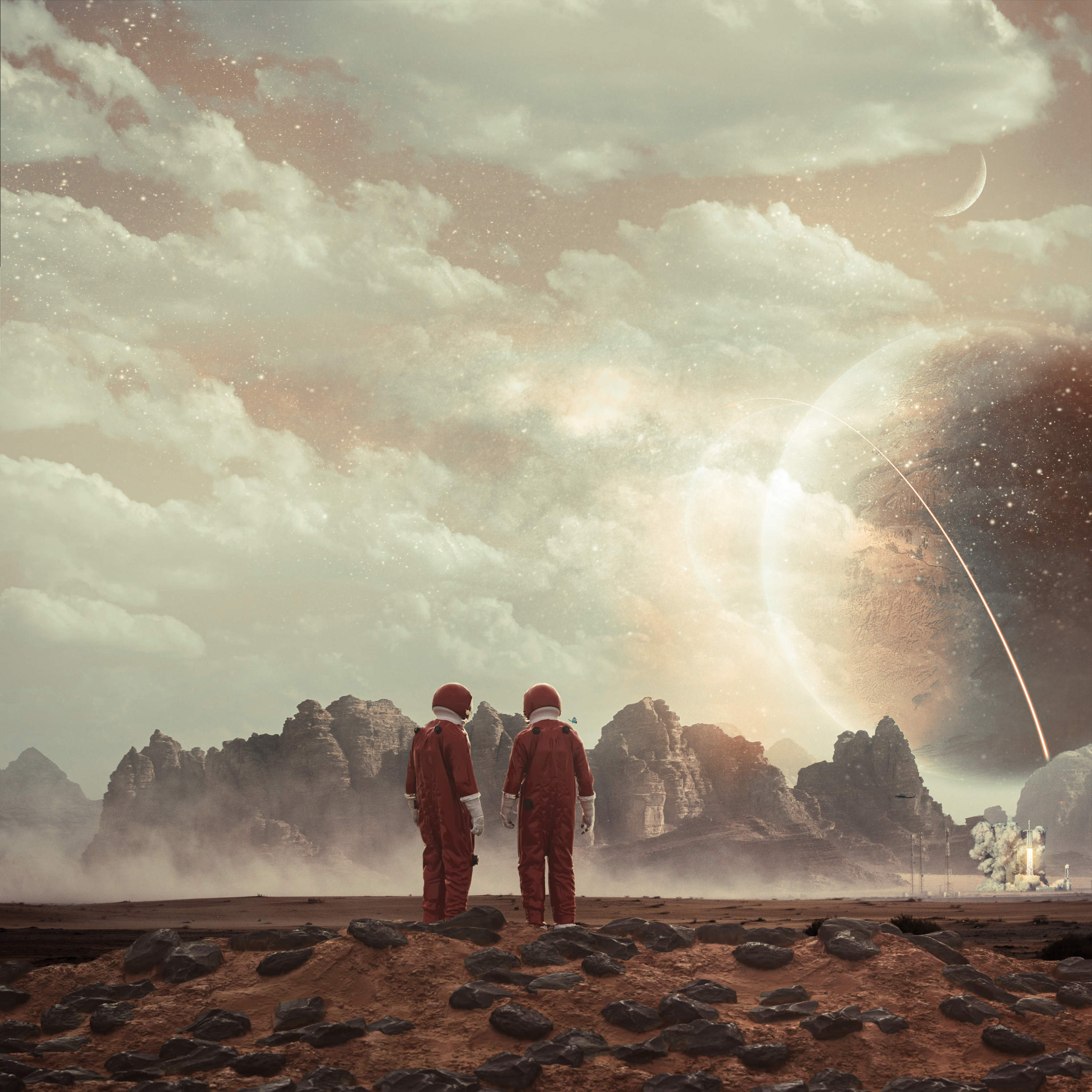 Beginning of a Journey Photoshop Tutorial