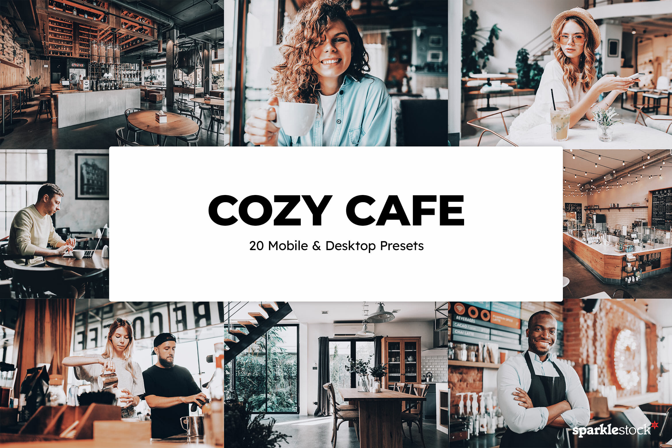 8 Free Cozy Cafe Lightroom Presets and LUTs