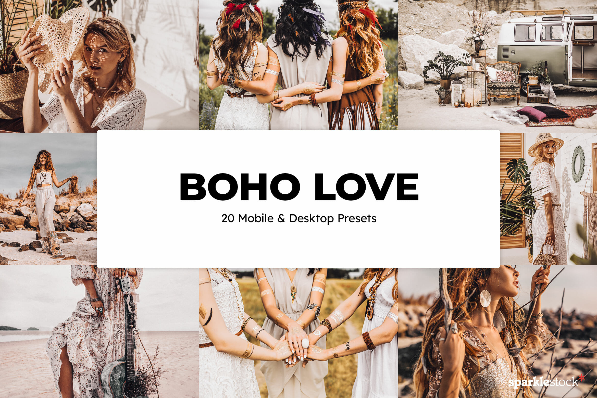 8 Free Boho Love Lightroom Presets and LUTs