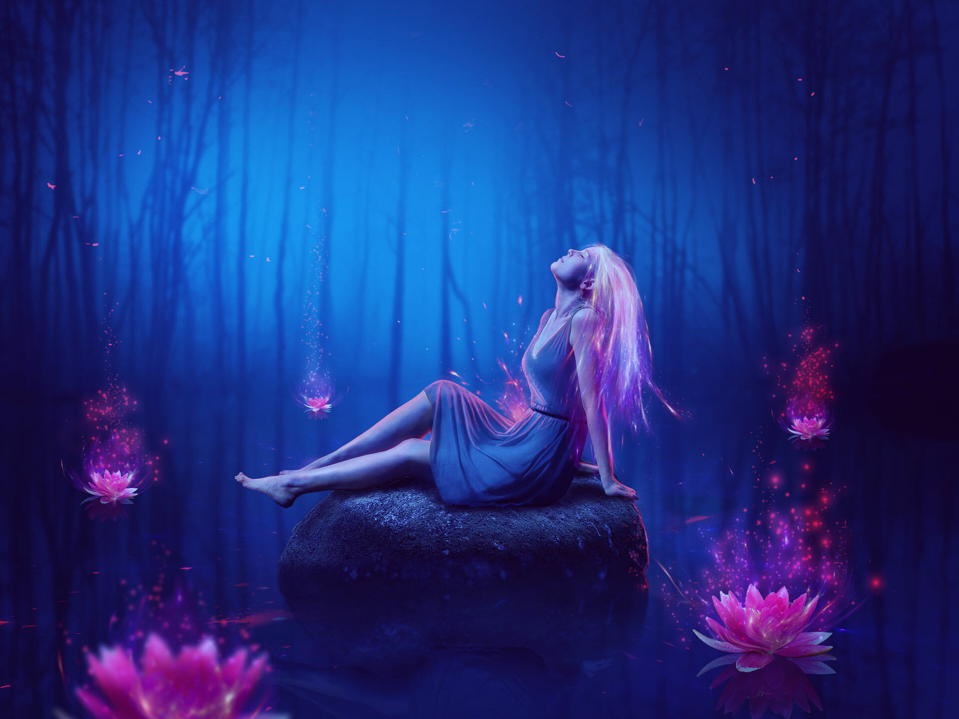 How to Create a Fantasy Lake Scene with Adobe Photoshop