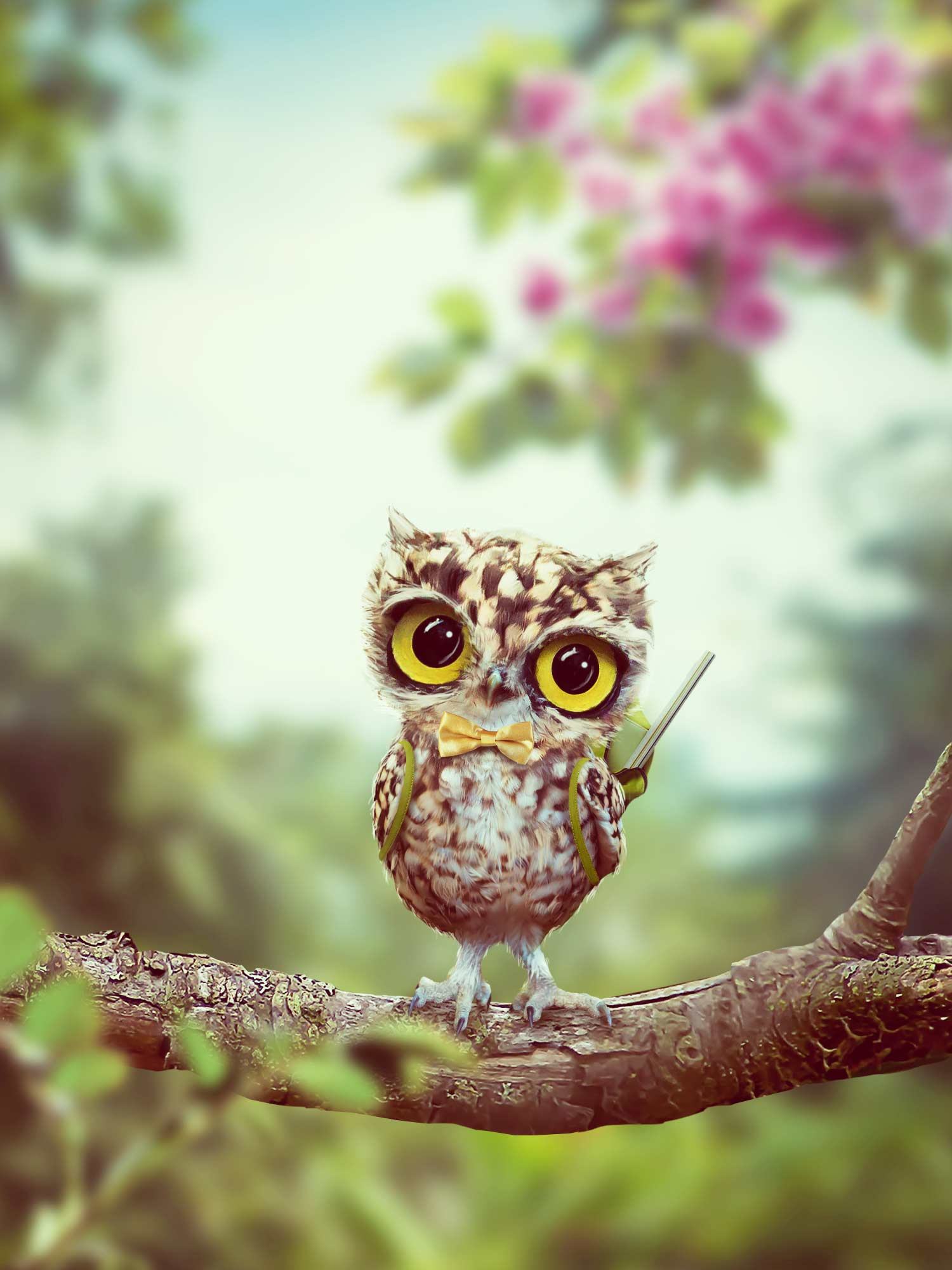 How to Create a Fantasy Owl Photo Manipulation with Adobe Photoshop