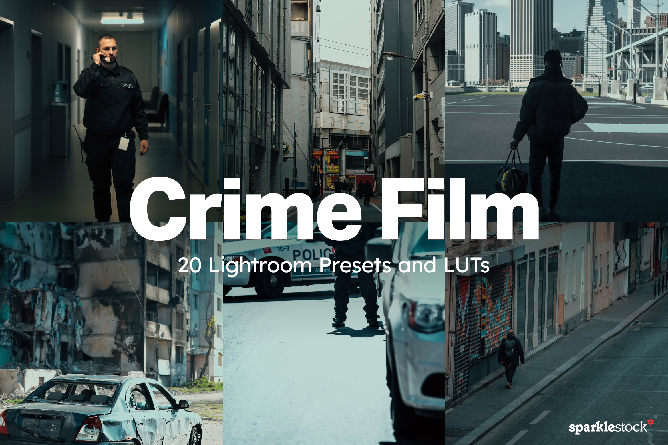 5 Free Crime Film Lightroom Presets and LUTs
