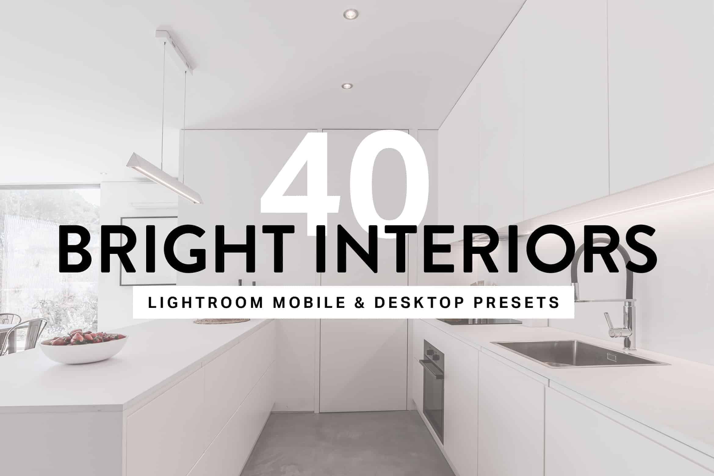 10 Bright Interior Lightroom Presets