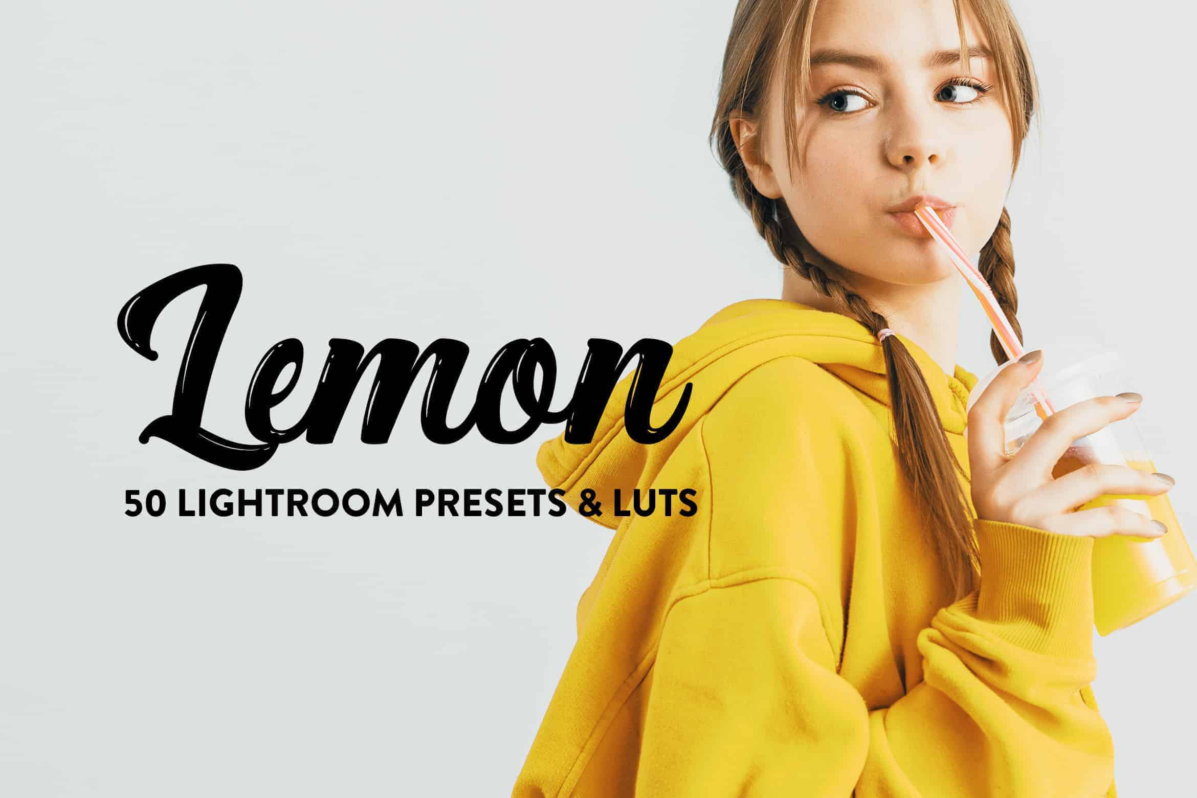 10 Lemon Yellow Lightroom Presets