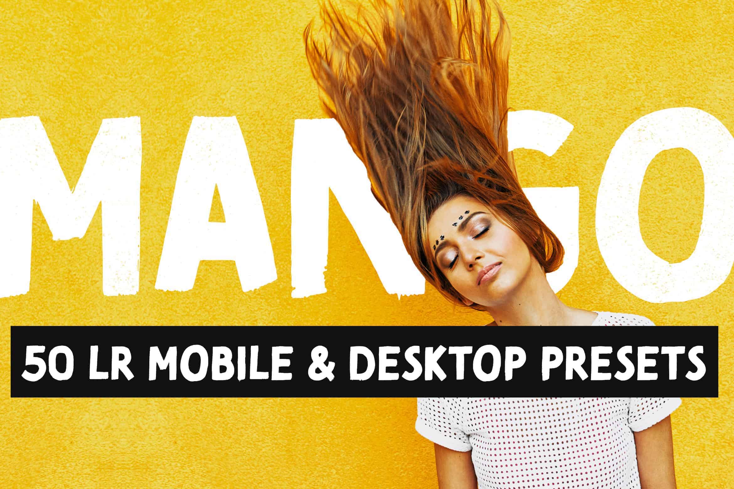 10 Mango Yellow Lightroom Presets