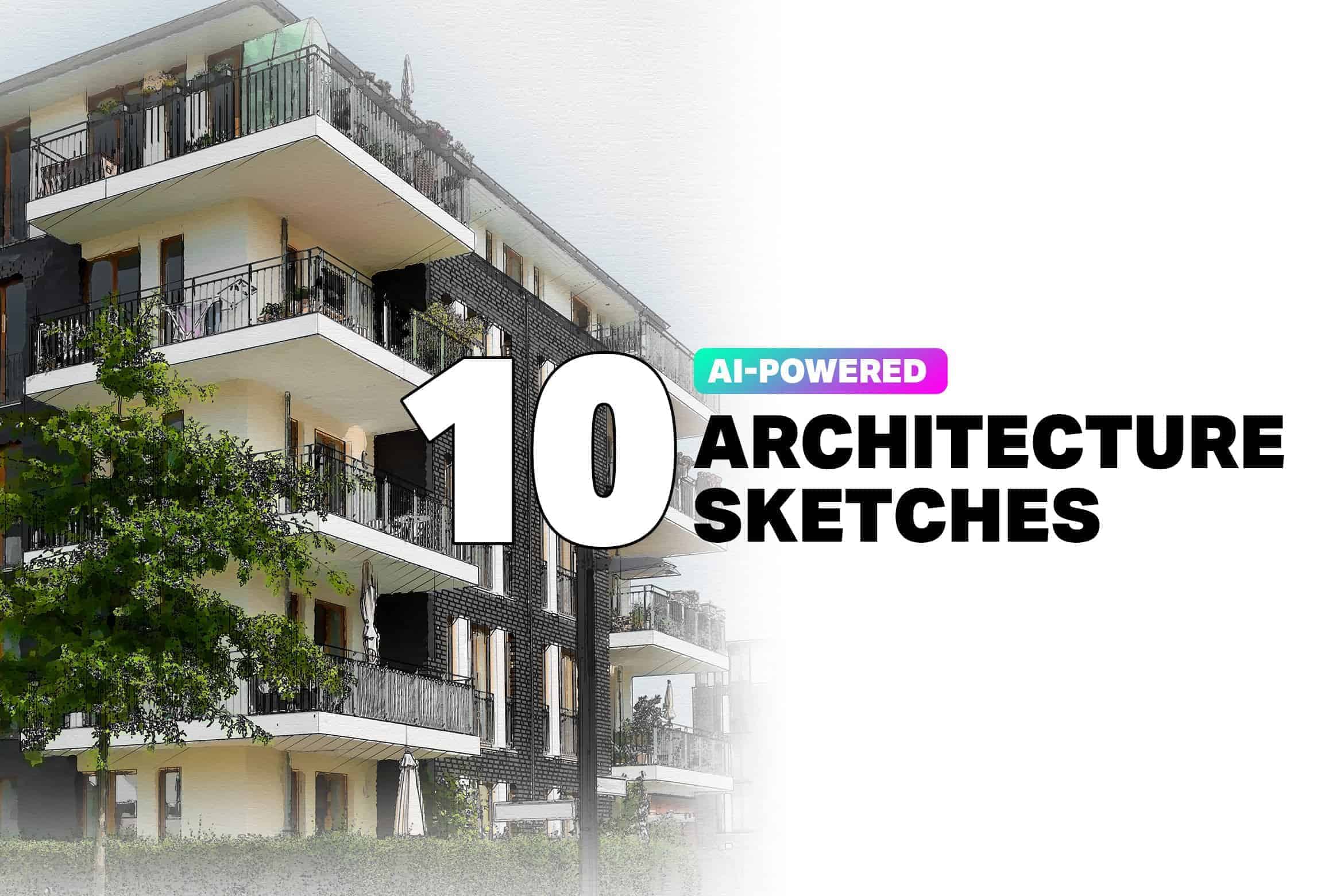 Animated Architecture Sketch Photoshop Action, Add-ons - Envato Elements